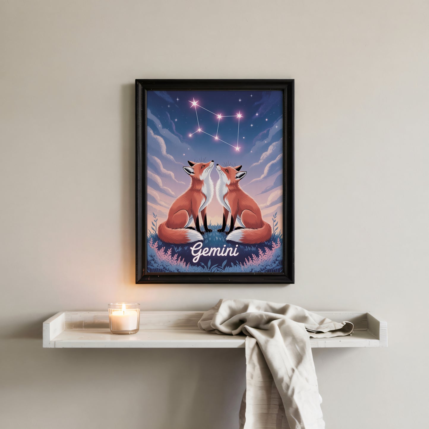 Gemini Dreamy Wall Art