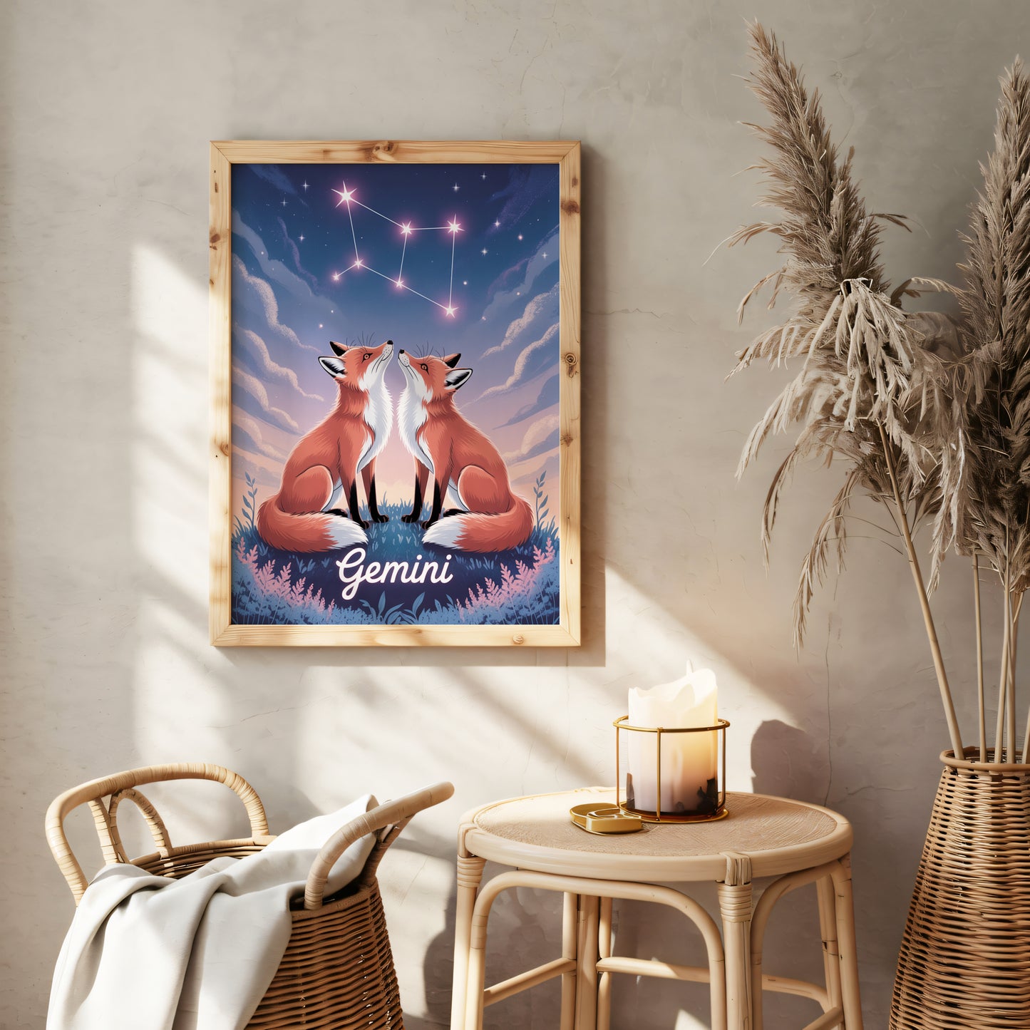 Gemini Dreamy Wall Art
