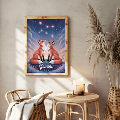 Gemini Dreamy Wall Art