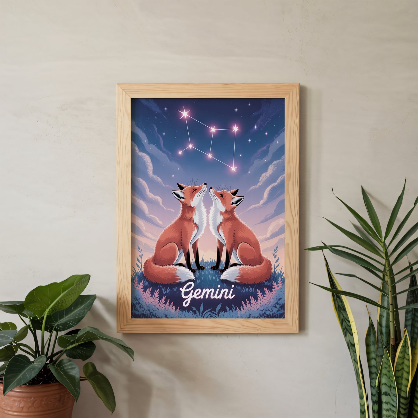 Gemini Dreamy Wall Art