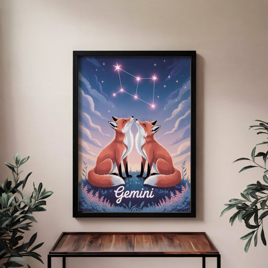 Gemini Dreamy Wall Art