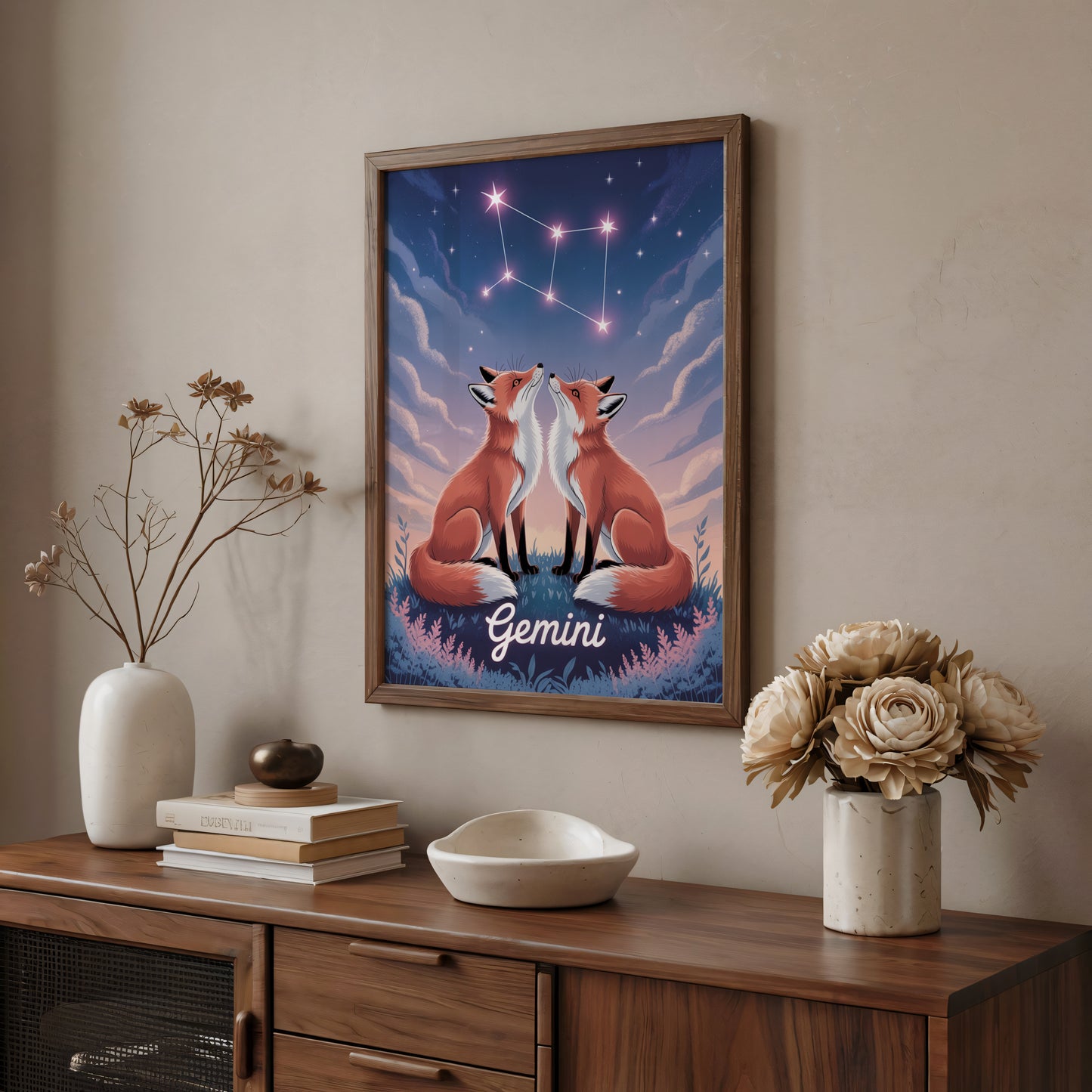 Gemini Dreamy Wall Art