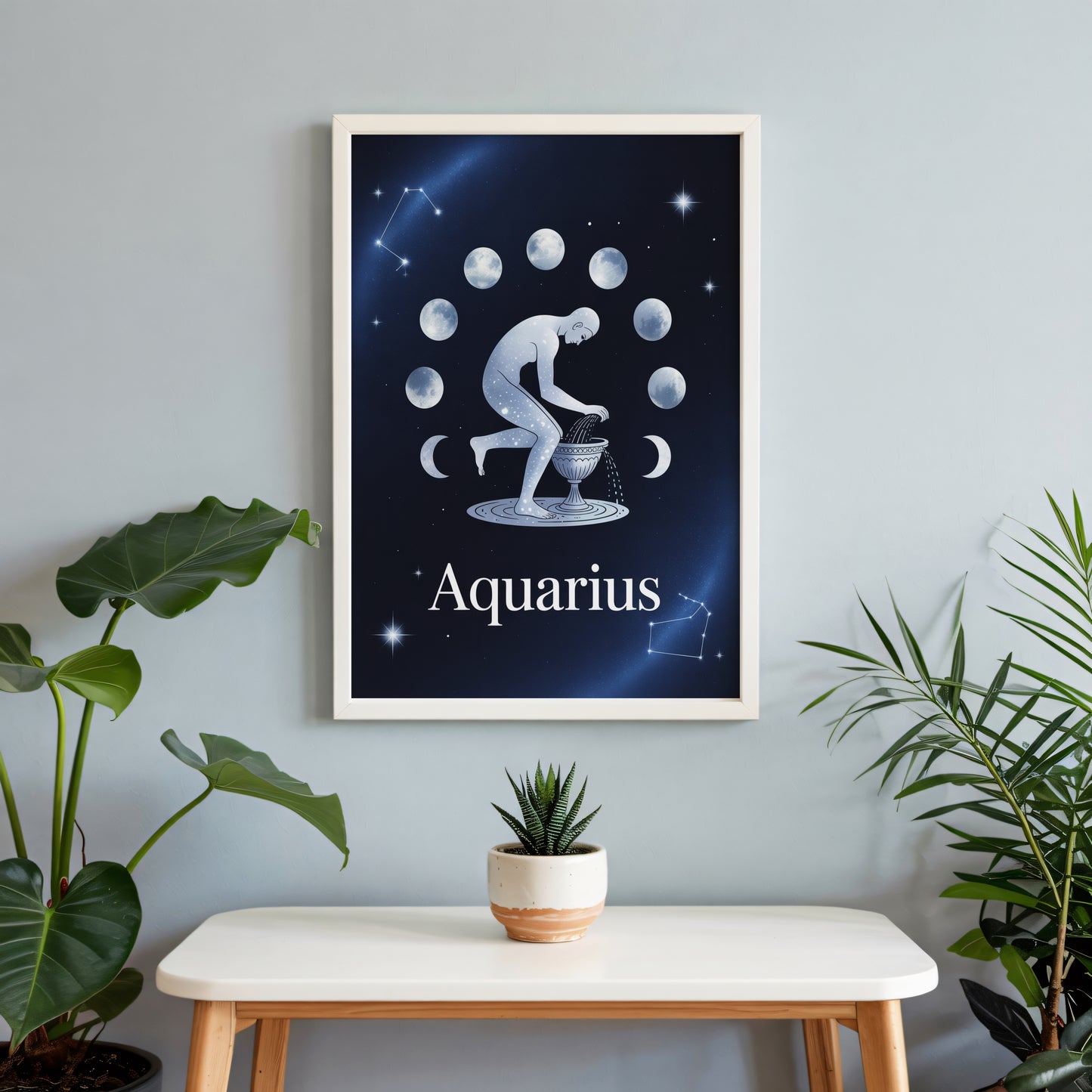 Aquarius Detailed Wall Art