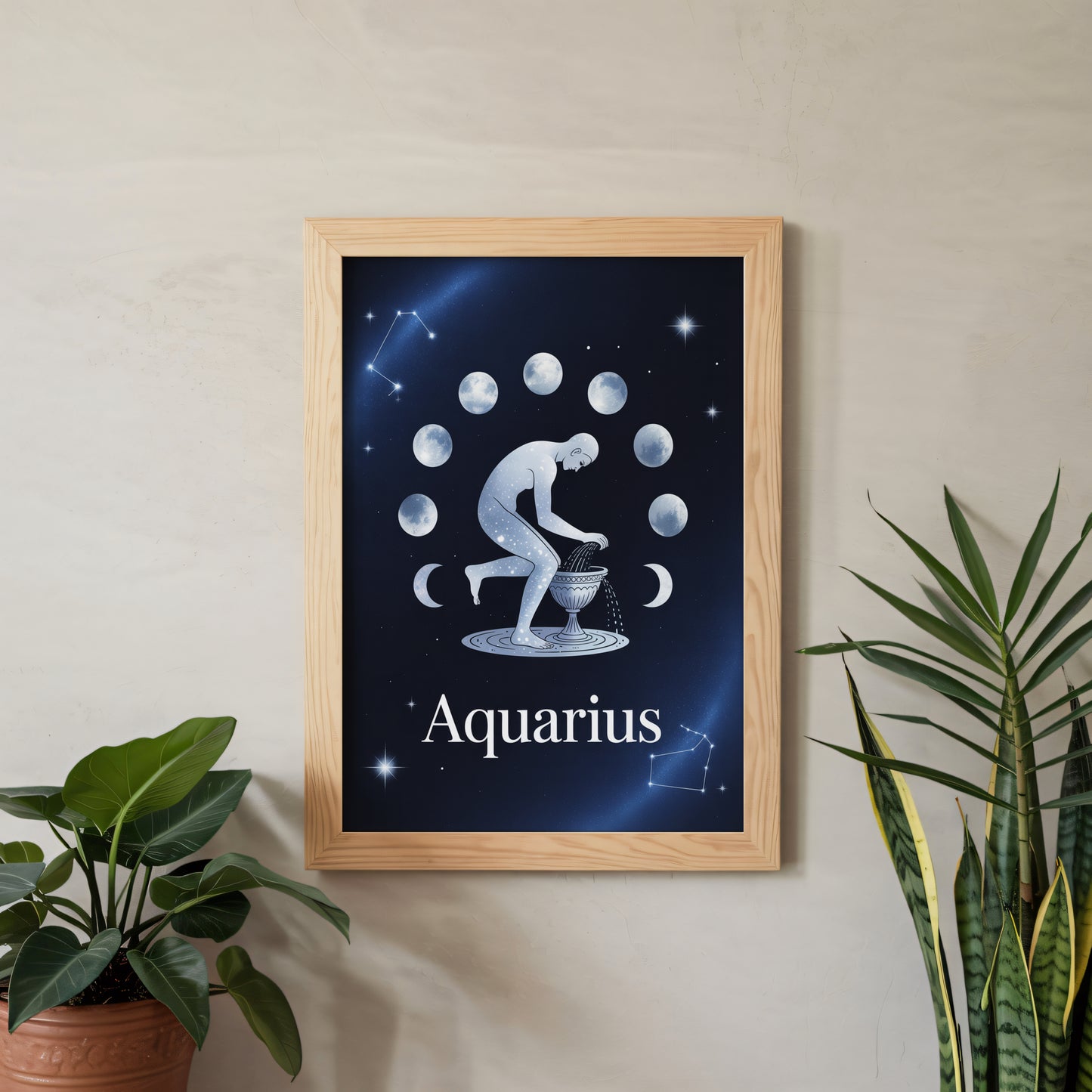 Aquarius Detailed Wall Art