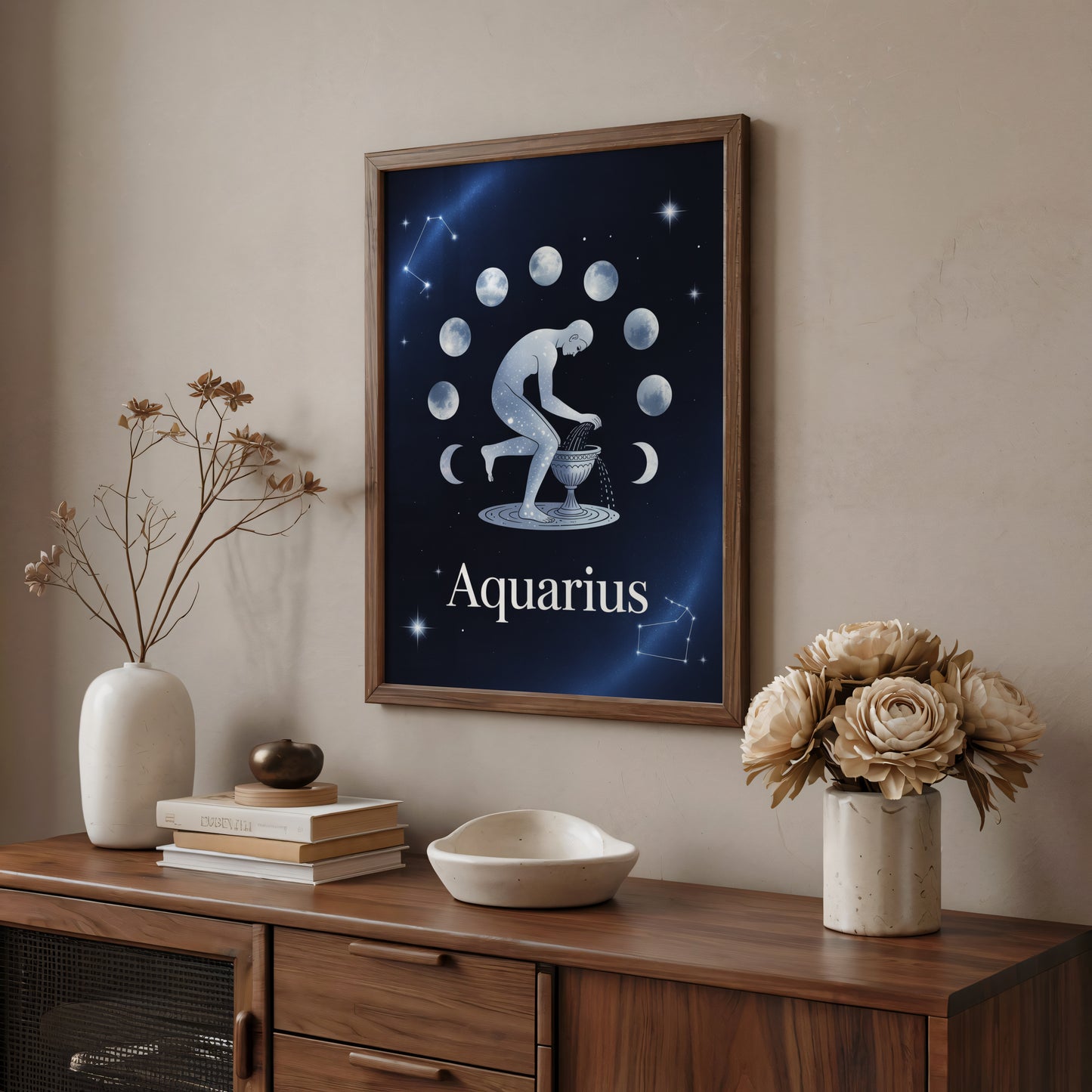 Aquarius Detailed Wall Art