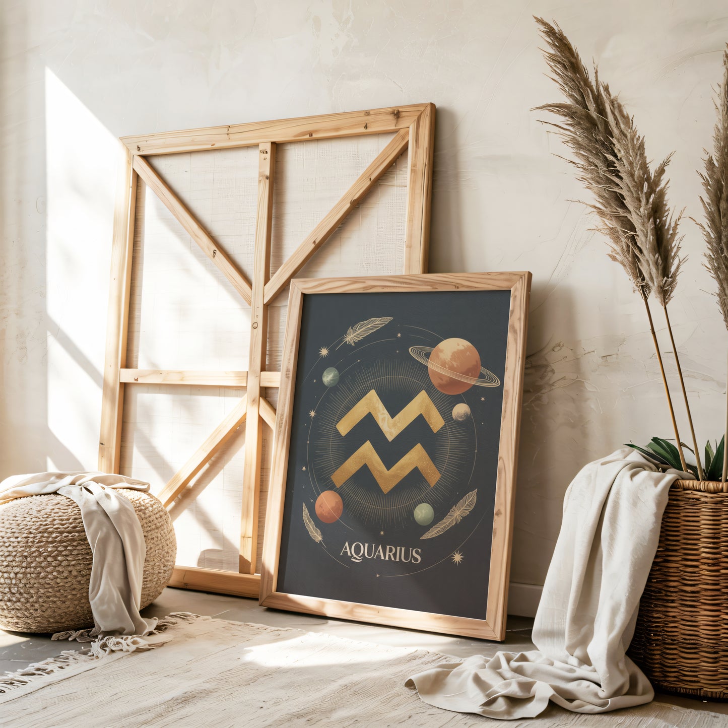 Aquarius High Contrast Wall Art