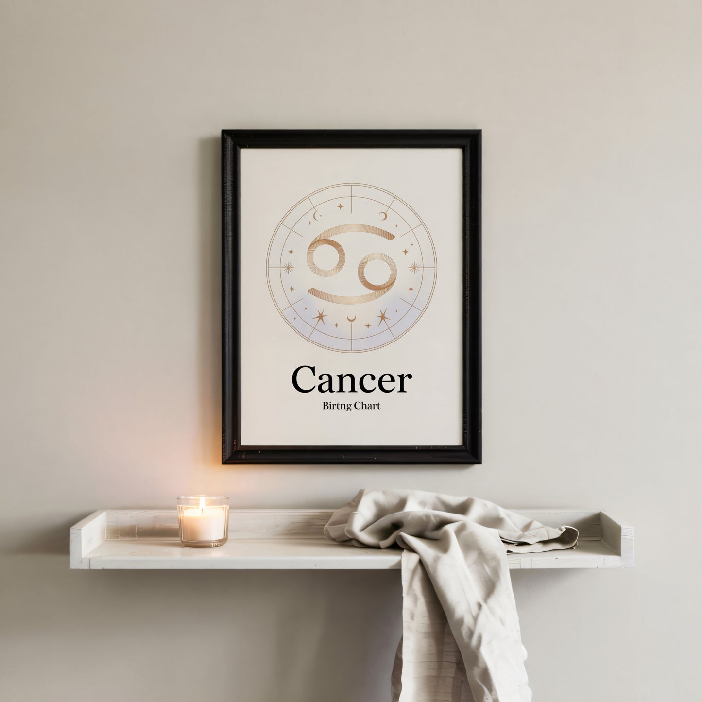 Cancer Elegant Wall Art