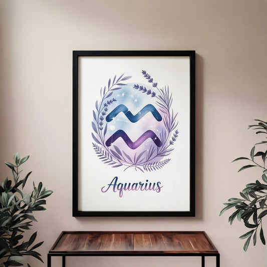 Aquarius Intricate Wall Art