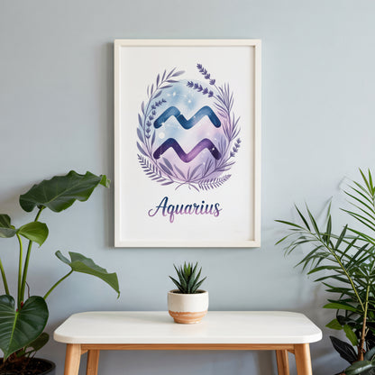 Aquarius Intricate Wall Art