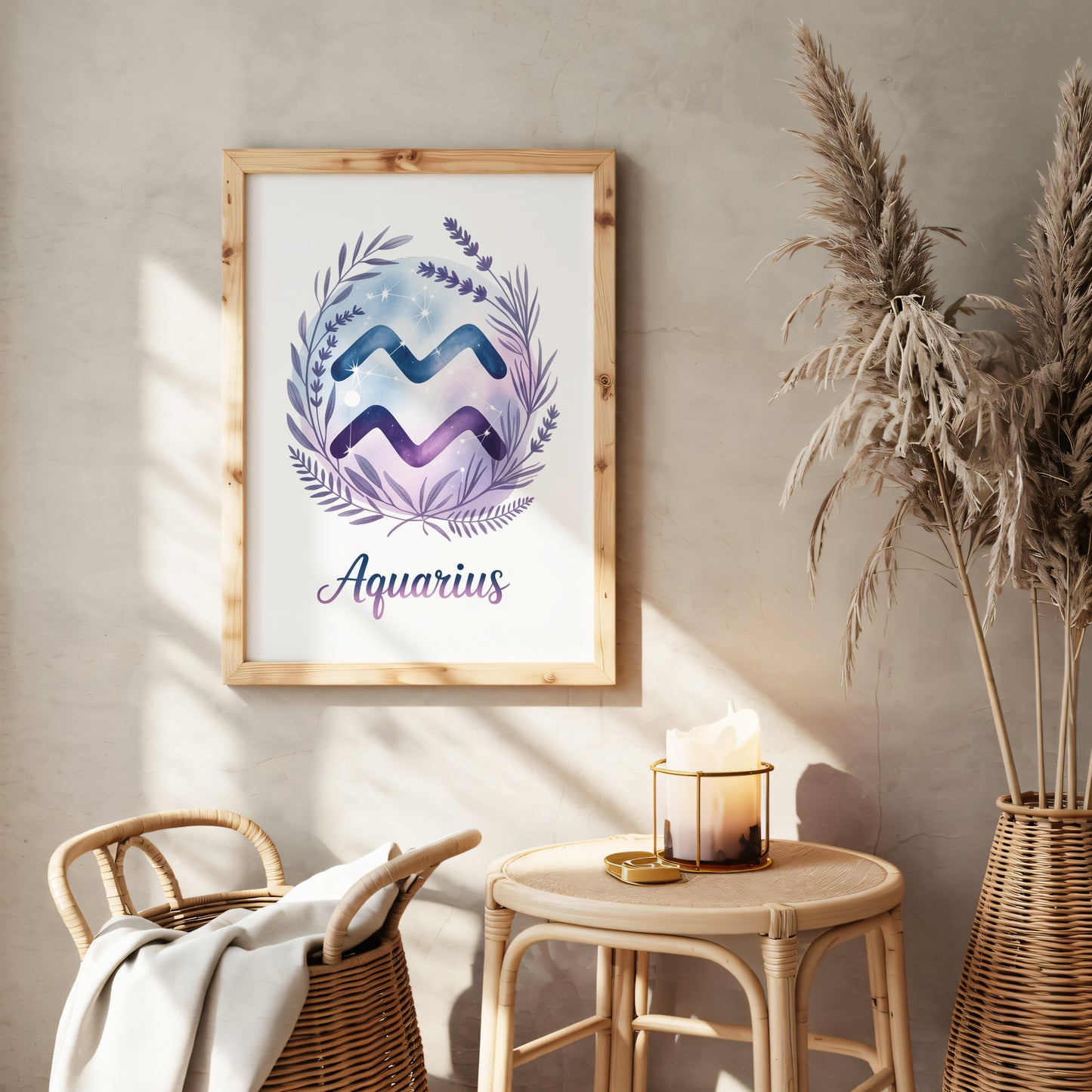Aquarius Intricate Wall Art