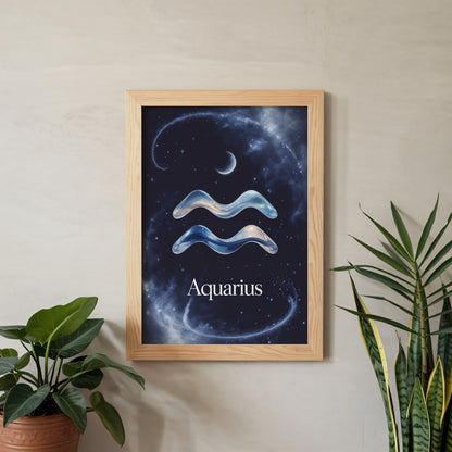 Aquarius Active Wall Art