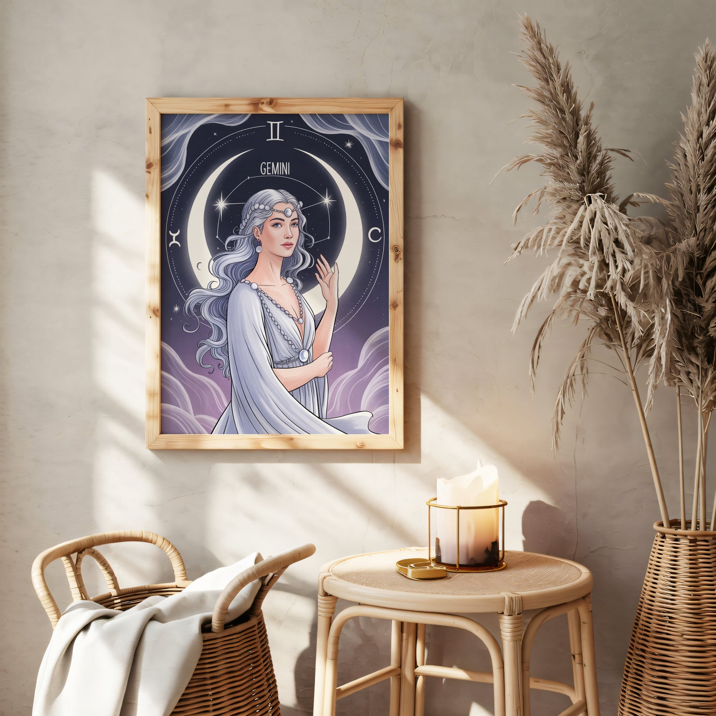 Gemini Digital Wall Art