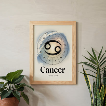 Cancer Birth Wall Art
