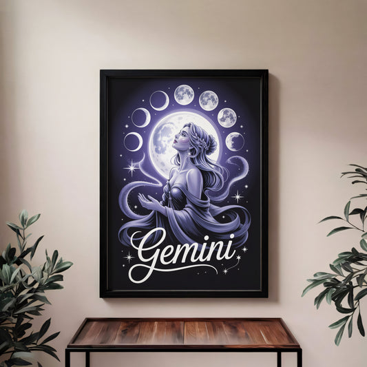 Gemini Vivid Wall Art