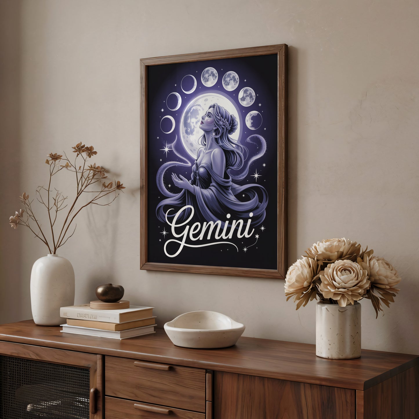 Gemini Vivid Wall Art