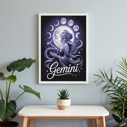 Gemini Vivid Wall Art