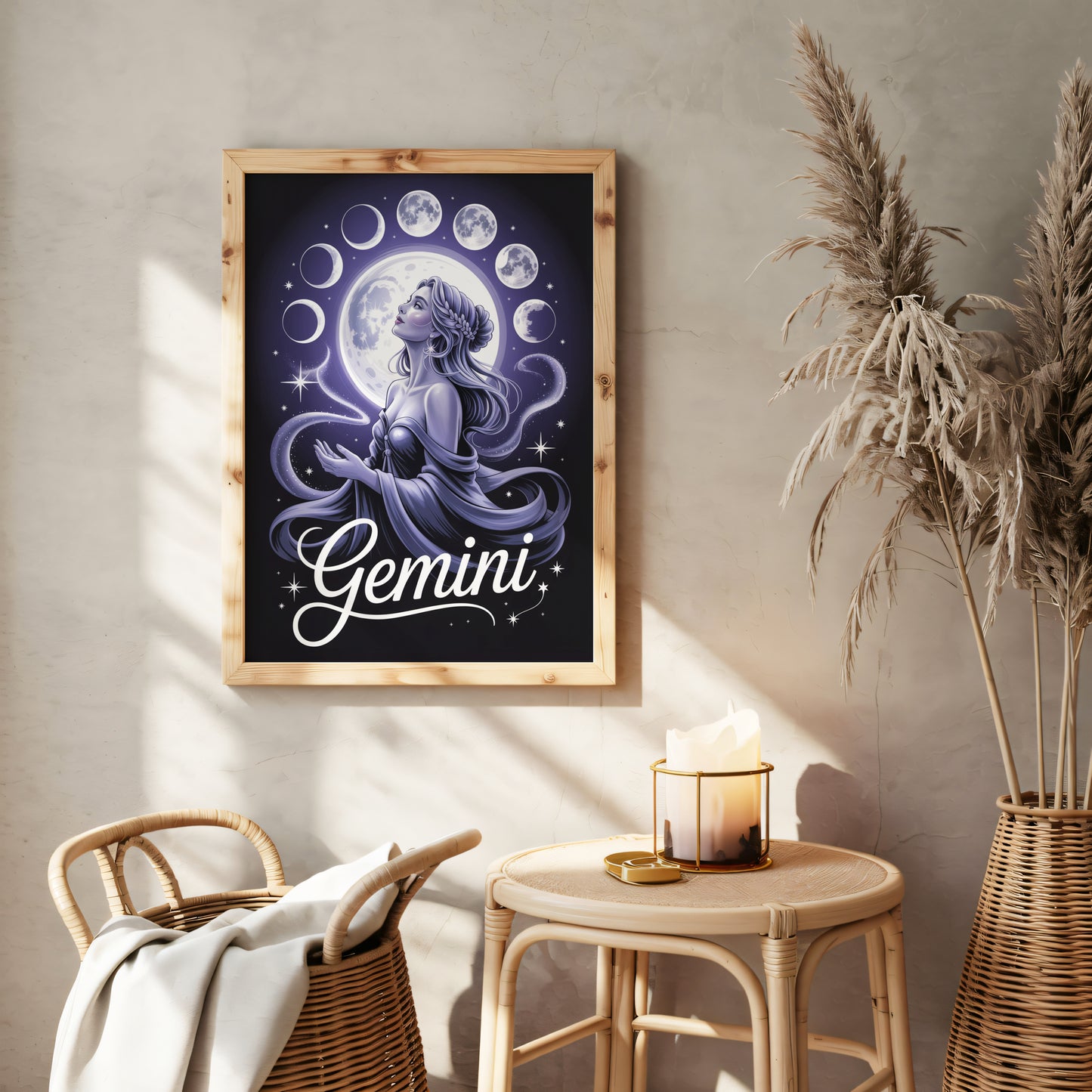 Gemini Vivid Wall Art