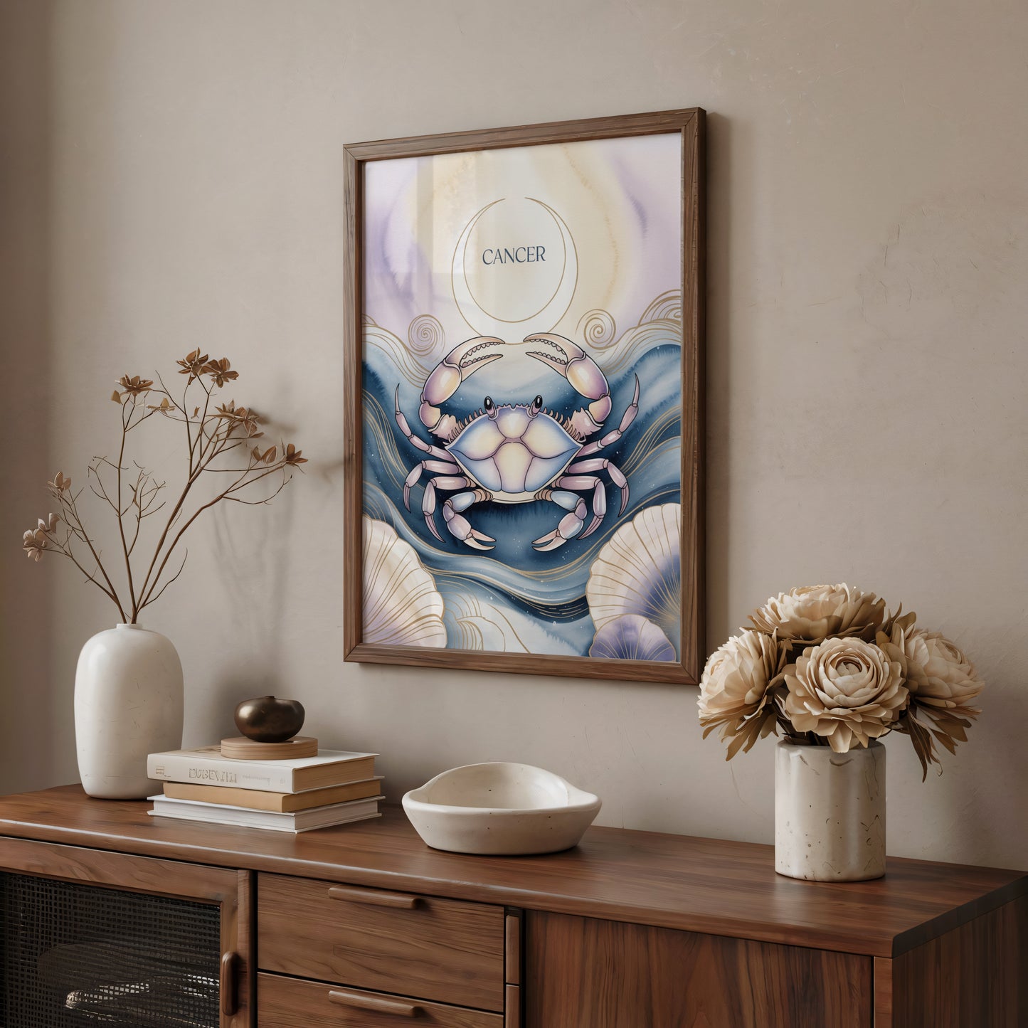 Cancer Vibrant Wall Art