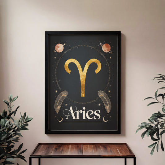 Aries High Contrast Wall Art