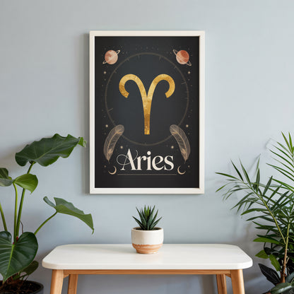 Aries High Contrast Wall Art