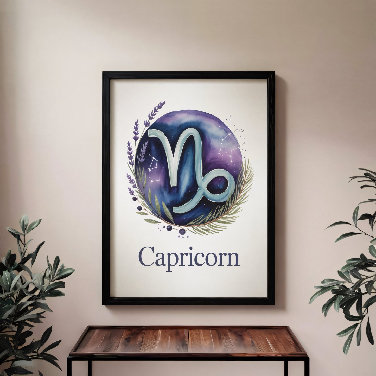 Capricorn Delicate Wall Art