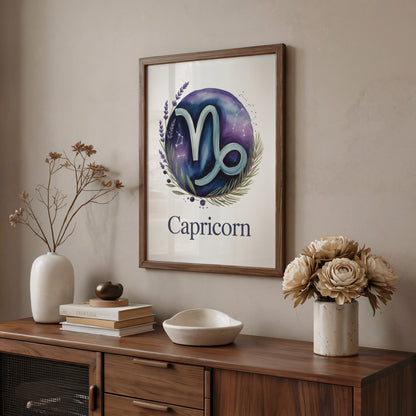 Capricorn Delicate Wall Art