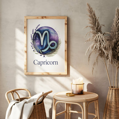 Capricorn Delicate Wall Art