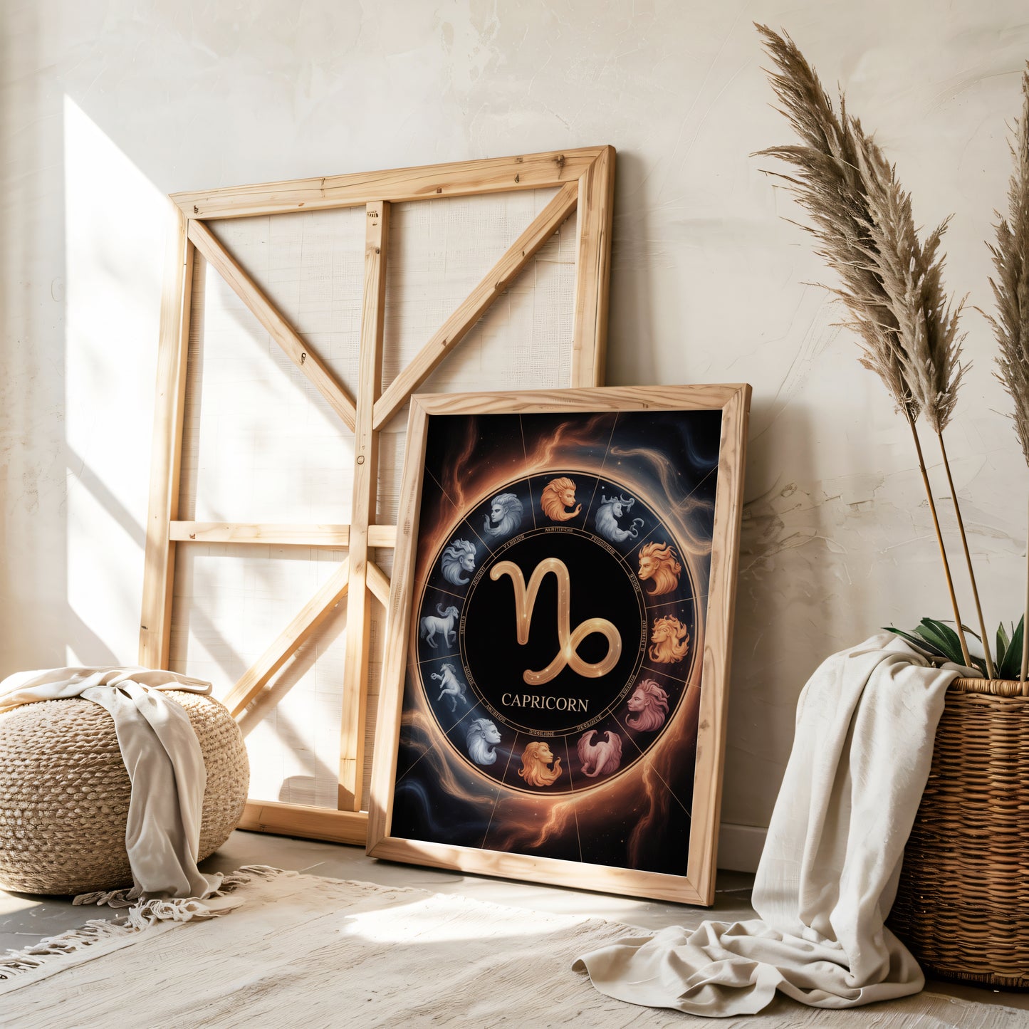 Capricorn Colour Wall Art