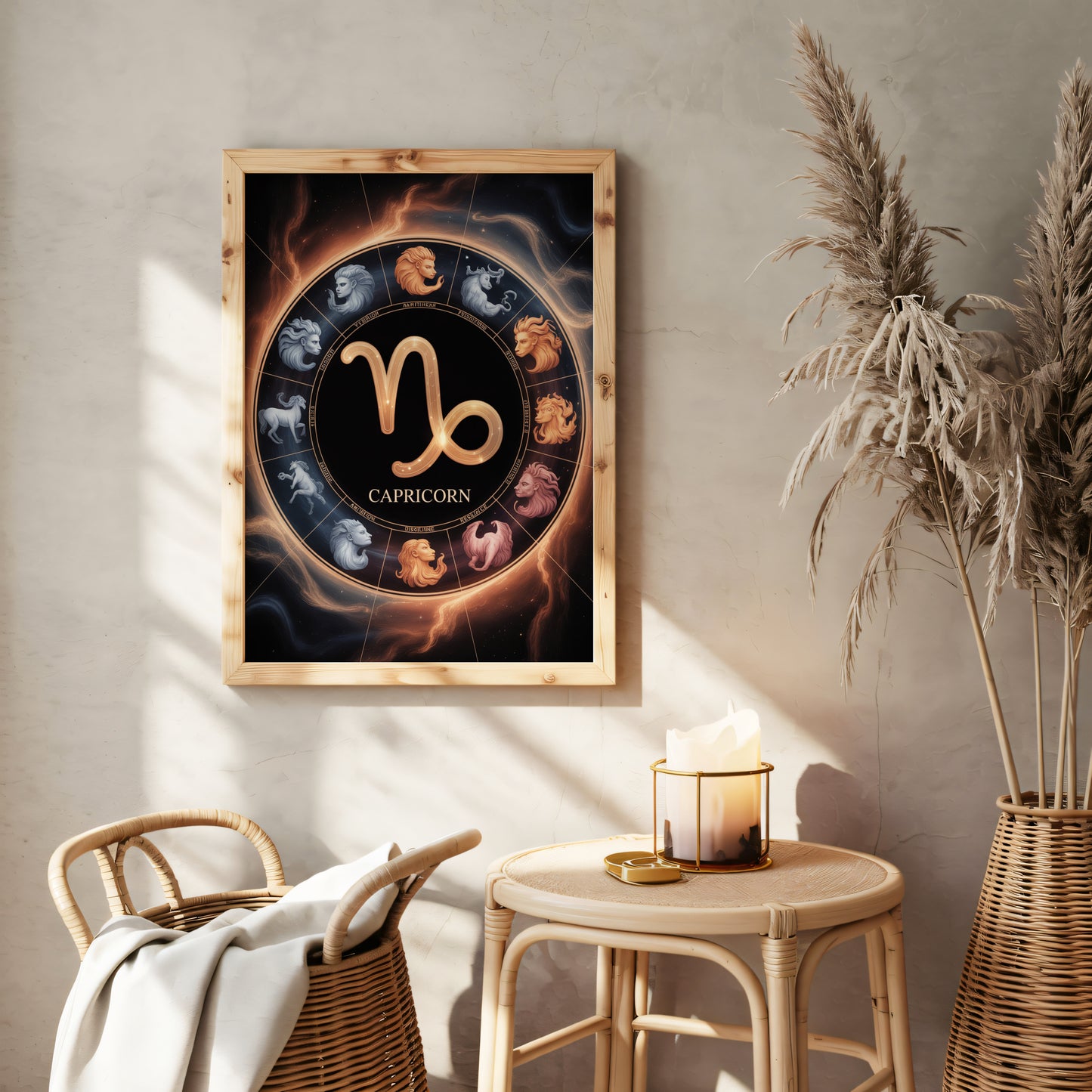 Capricorn Colour Wall Art