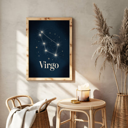 Virgo Points Wall Art