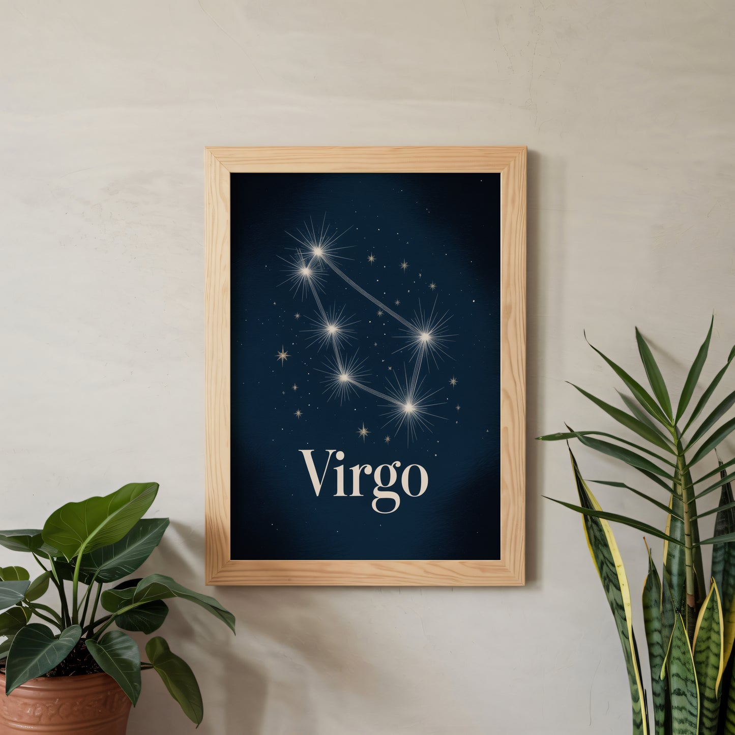 Virgo Points Wall Art