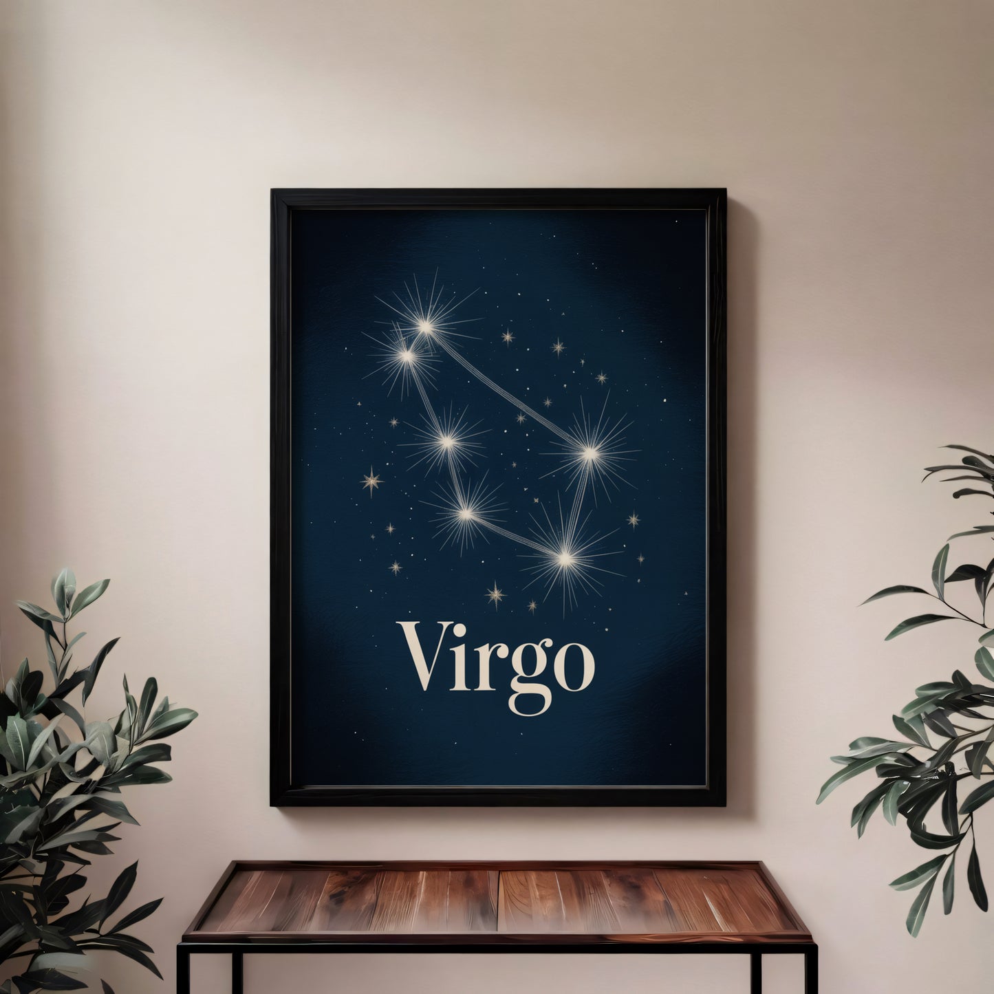 Virgo Points Wall Art