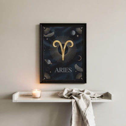 Aries Bold Radiant Wall Art