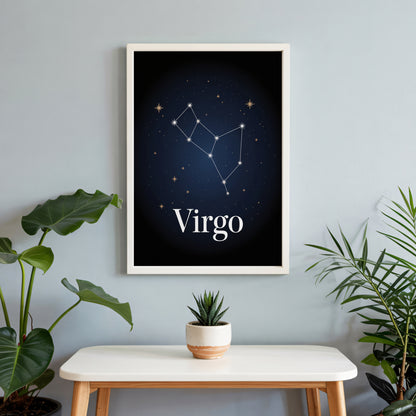 Virgo Deep Wall Art
