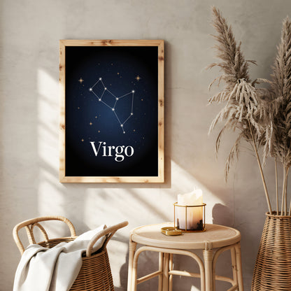 Virgo Deep Wall Art