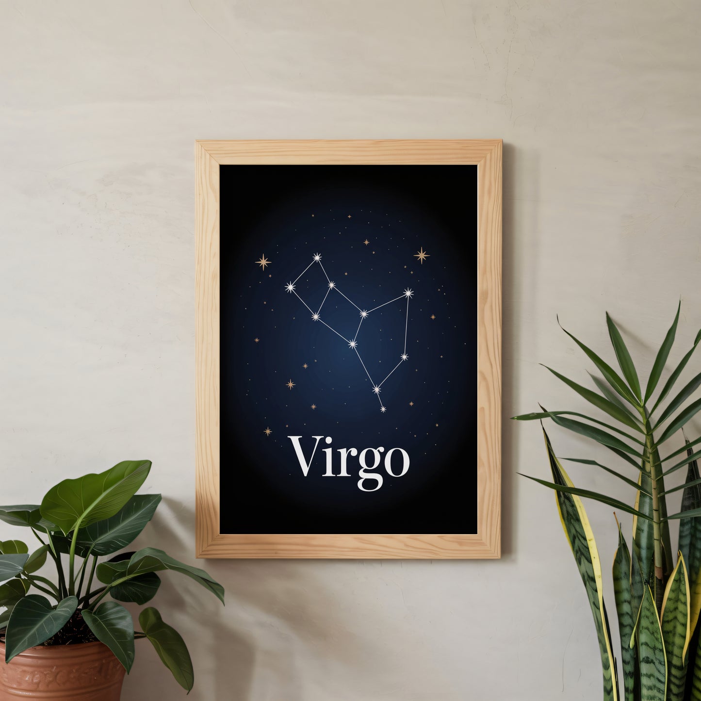 Virgo Deep Wall Art