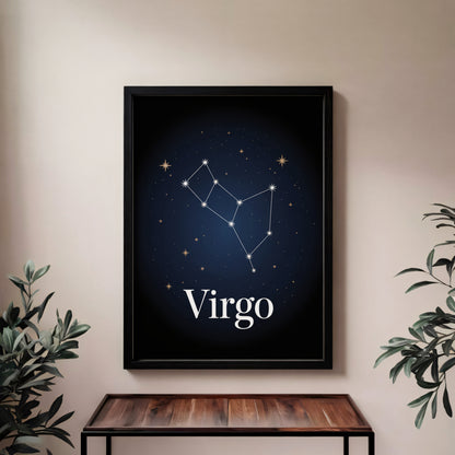 Virgo Deep Wall Art