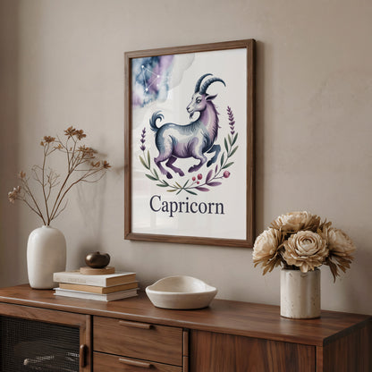 Capricorn Earth Wall Art