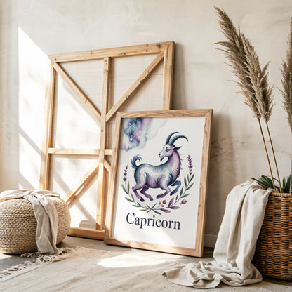 Capricorn Earth Wall Art