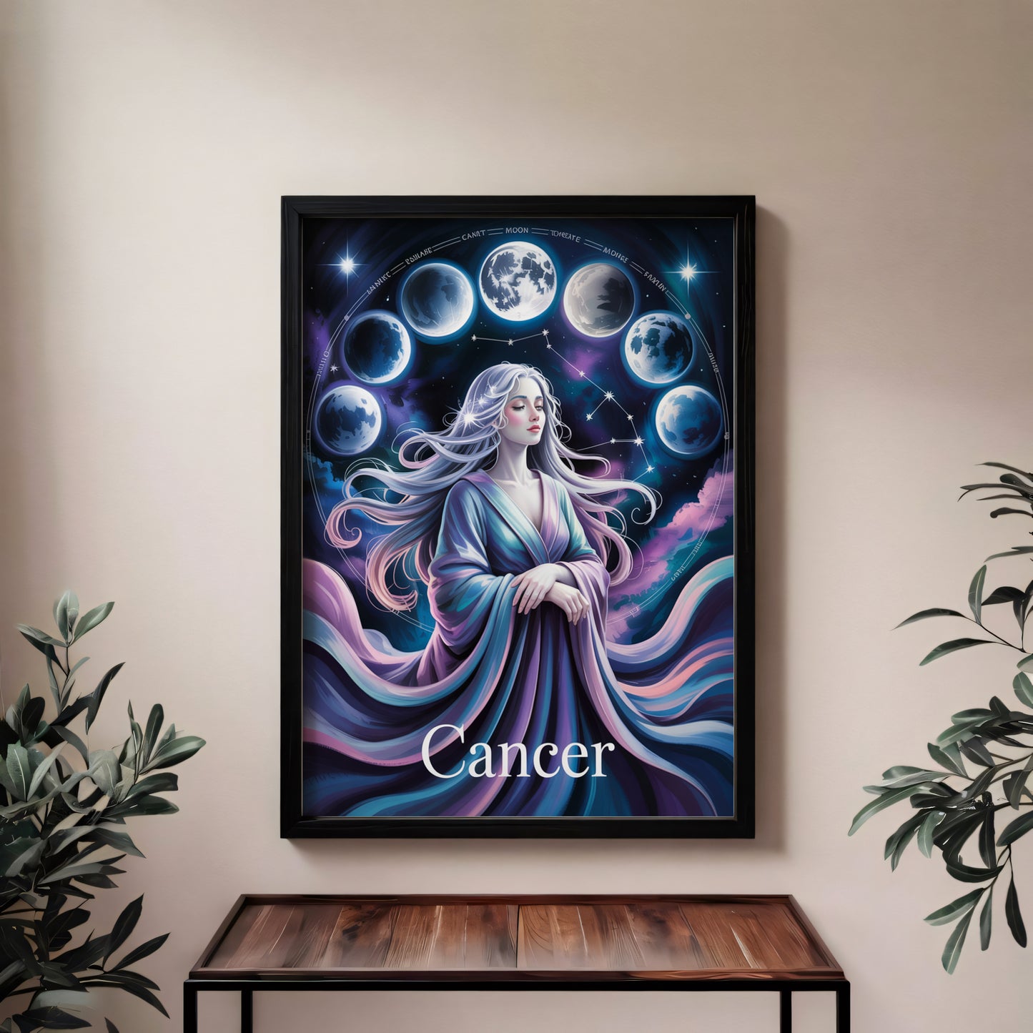 Cancer Vivid Wall Art