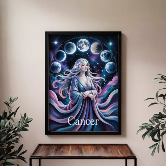 Cancer Vivid Wall Art