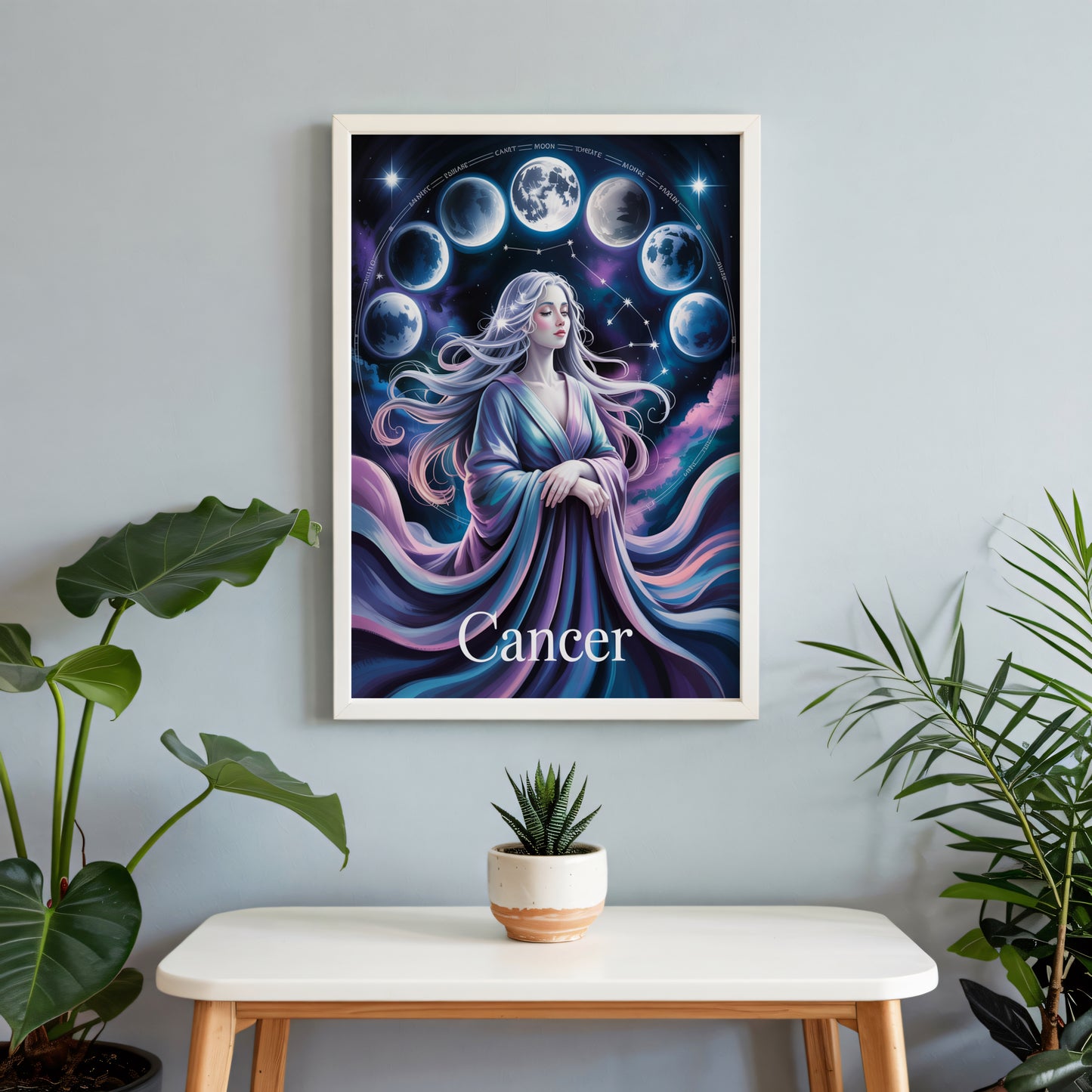 Cancer Vivid Wall Art
