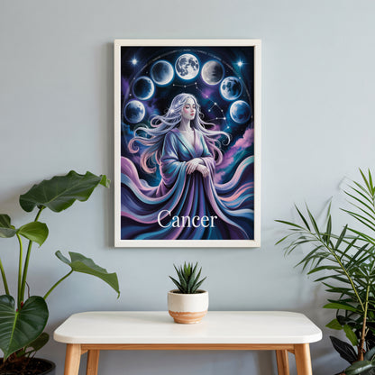 Cancer Vivid Wall Art