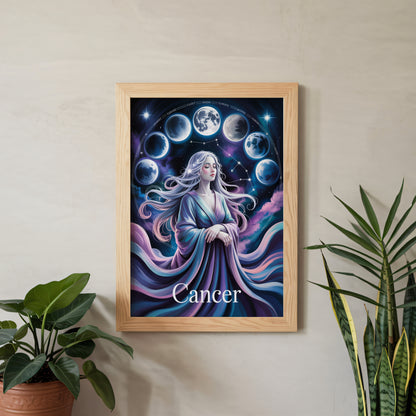 Cancer Vivid Wall Art