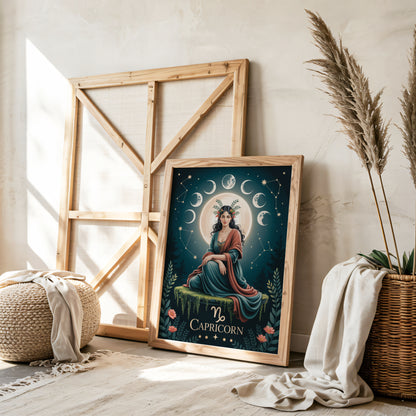 Capricorn Sure Bright Wall Art