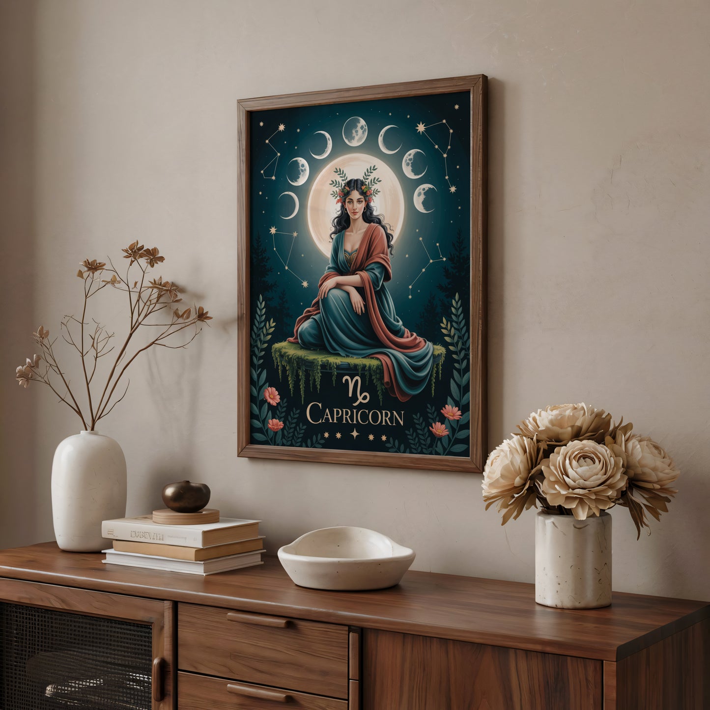 Capricorn Sure Bright Wall Art