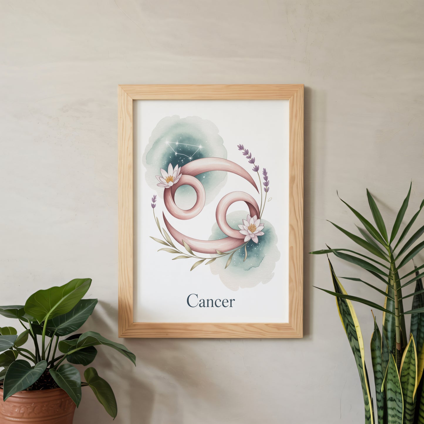 Cancer Delicate Wall Art