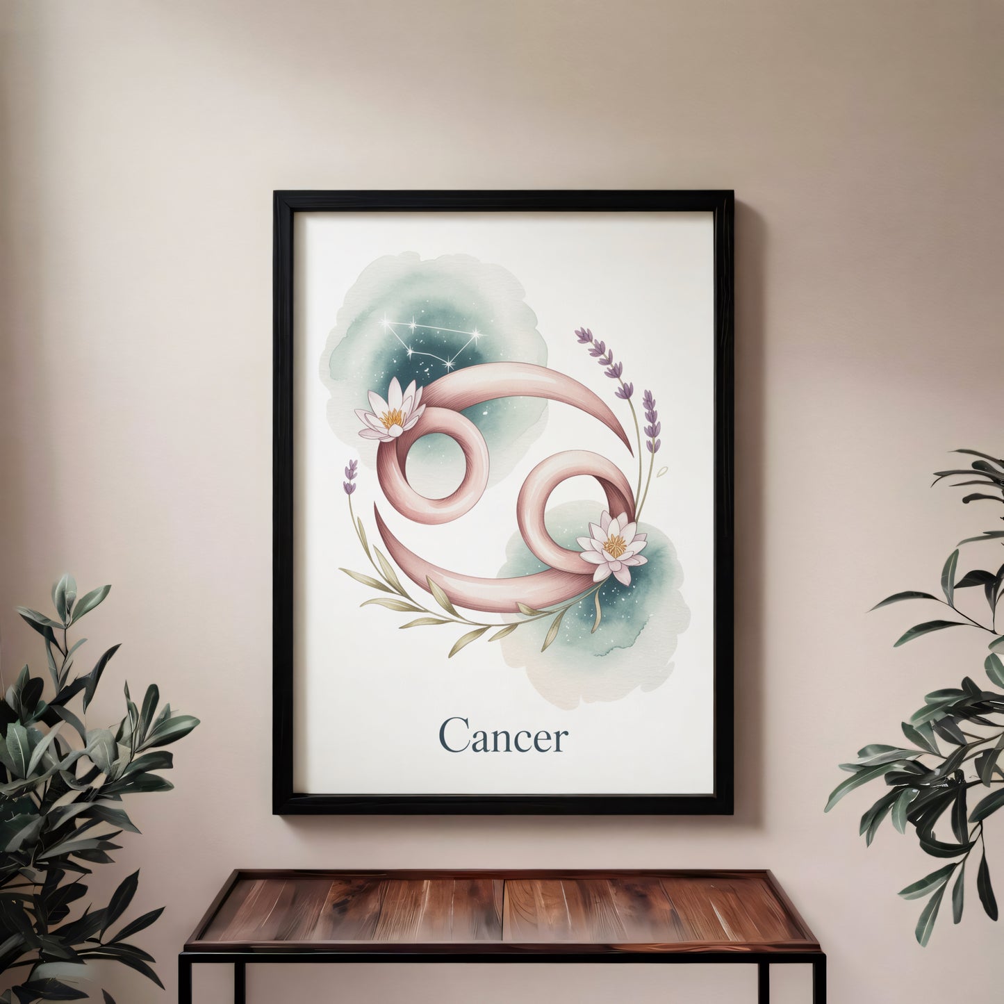 Cancer Delicate Wall Art