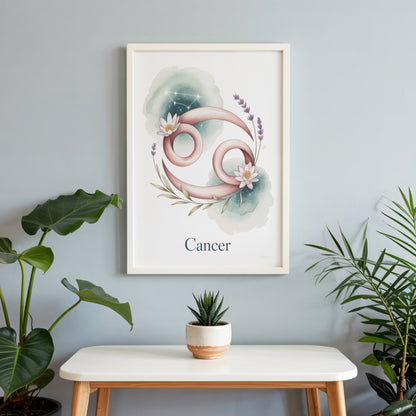 Cancer Delicate Wall Art