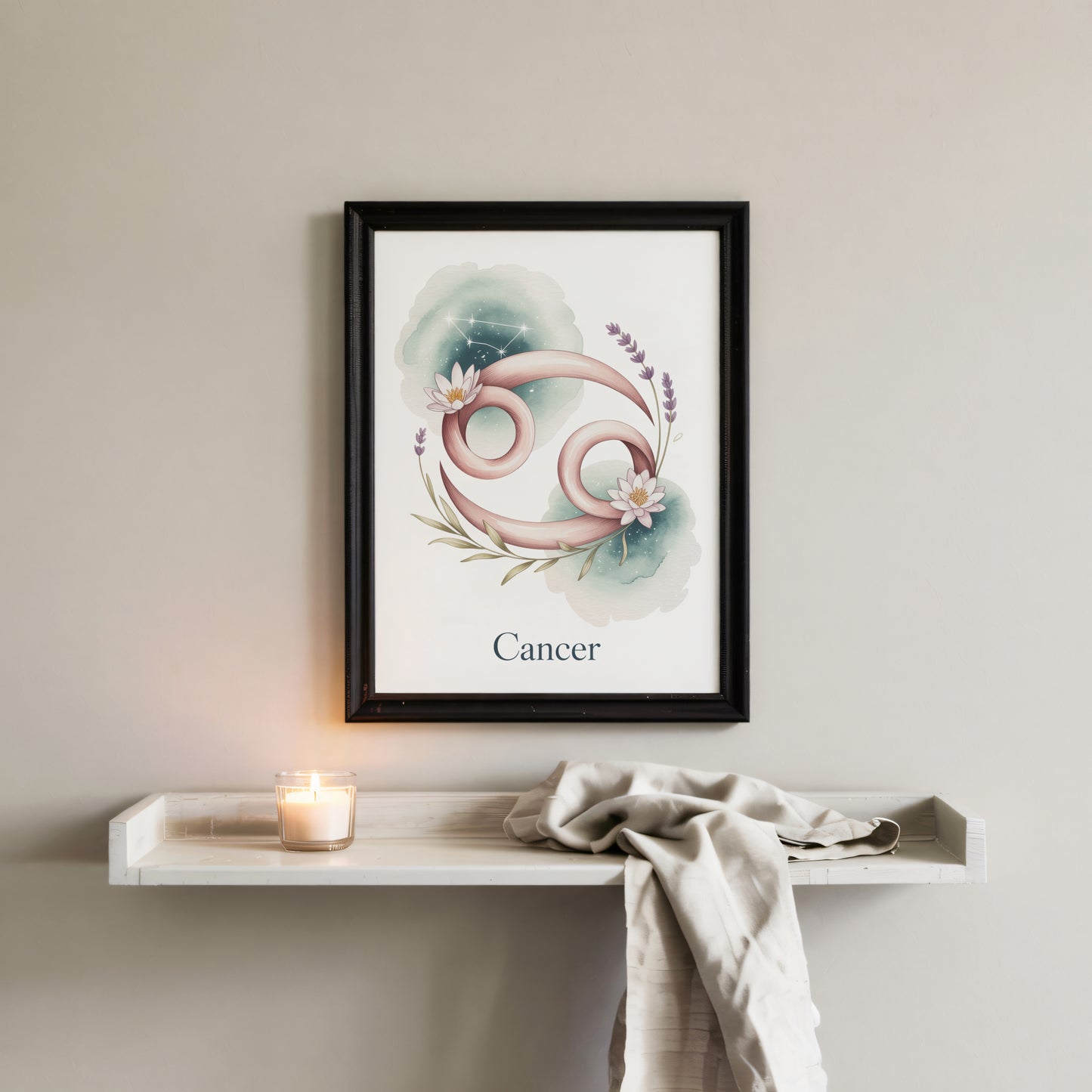 Cancer Delicate Wall Art